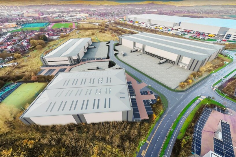 Funding secured to develop 287,000 SQ FT logistics at Kingsway Business Park Rochdale